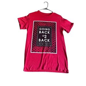 HOR MENS Red Graphic T-Shirt - Going Back 02 Back SZ MEDIUM